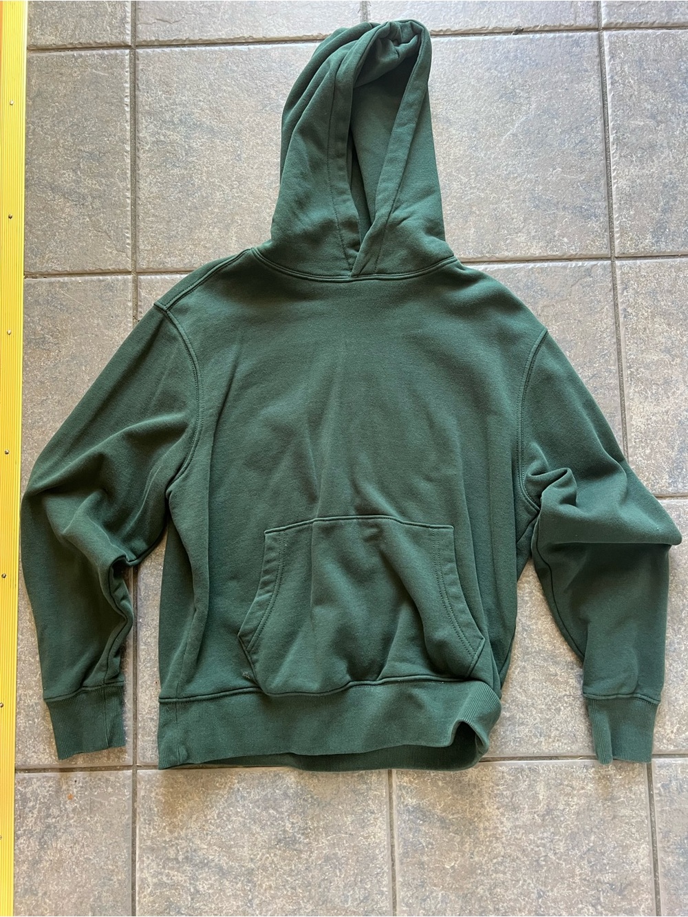 Old Navy Forest Green Men's Hooded Sweatshirt
